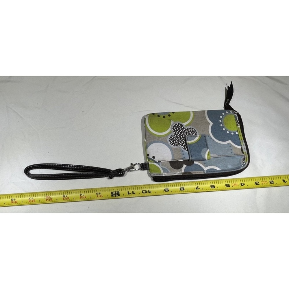 Thirty-One Wristlet Cool Zip Wallet Clutch With Card Slots Inside Change - Picture 2 of 13